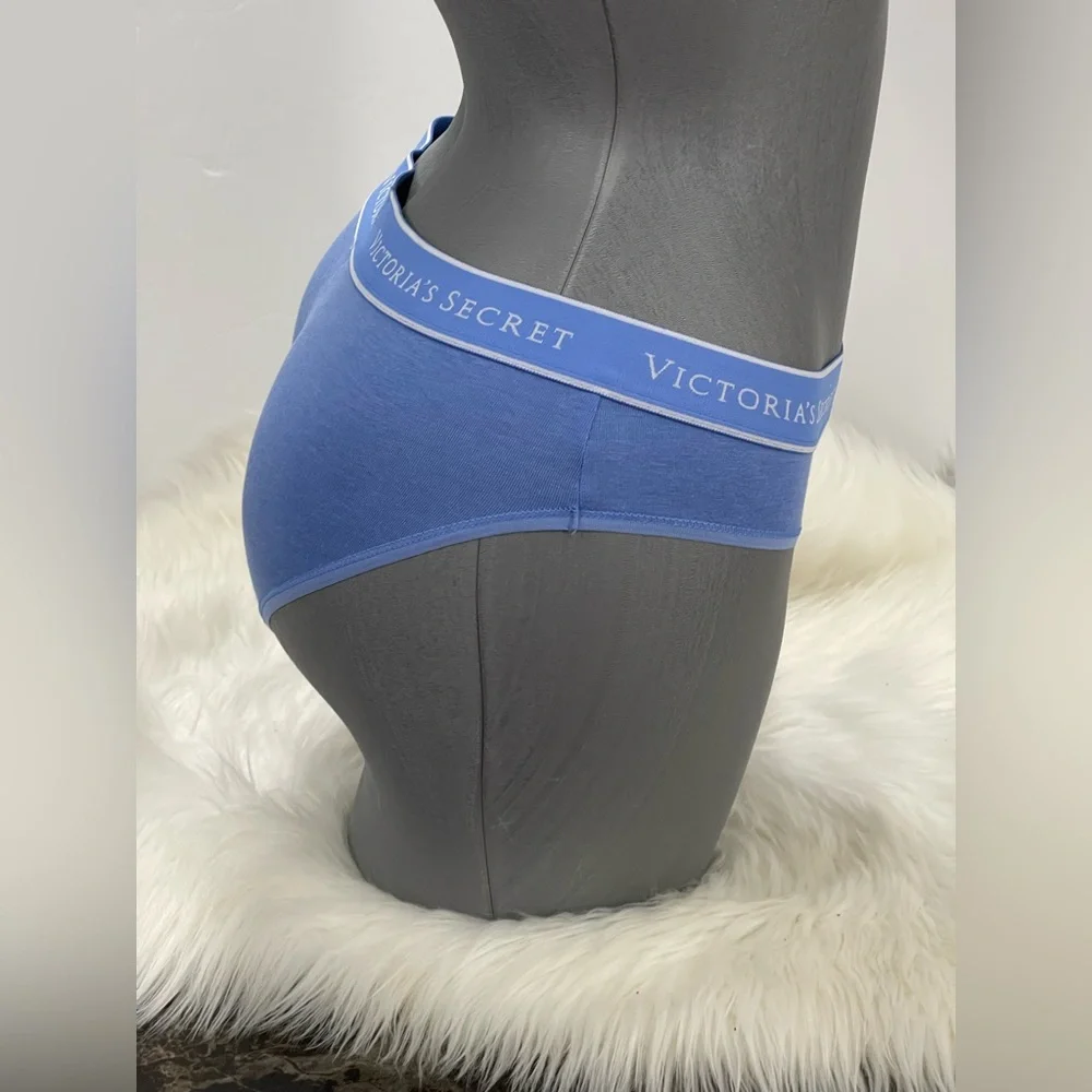 Victorias Secret Logo Cotton Hipster Hiphugger Panty Underwear. NWT